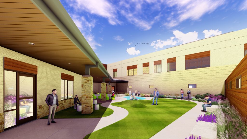 Permian Basin Behavioral Health Center rendering
