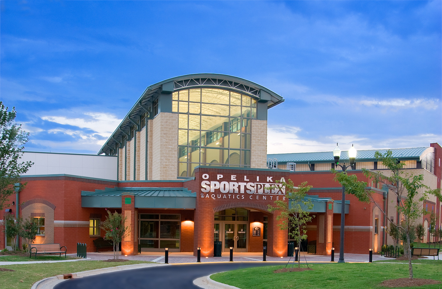 Exterior of Sportsplex