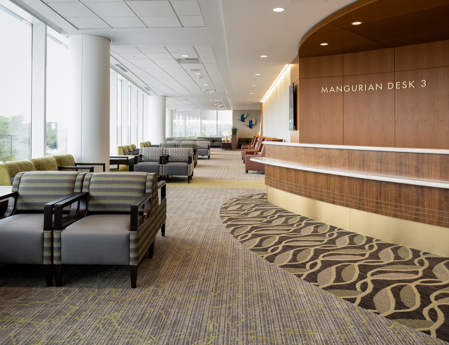Image of a medical office building lobby