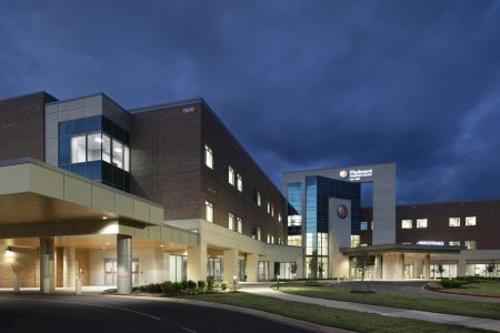 hospital at night