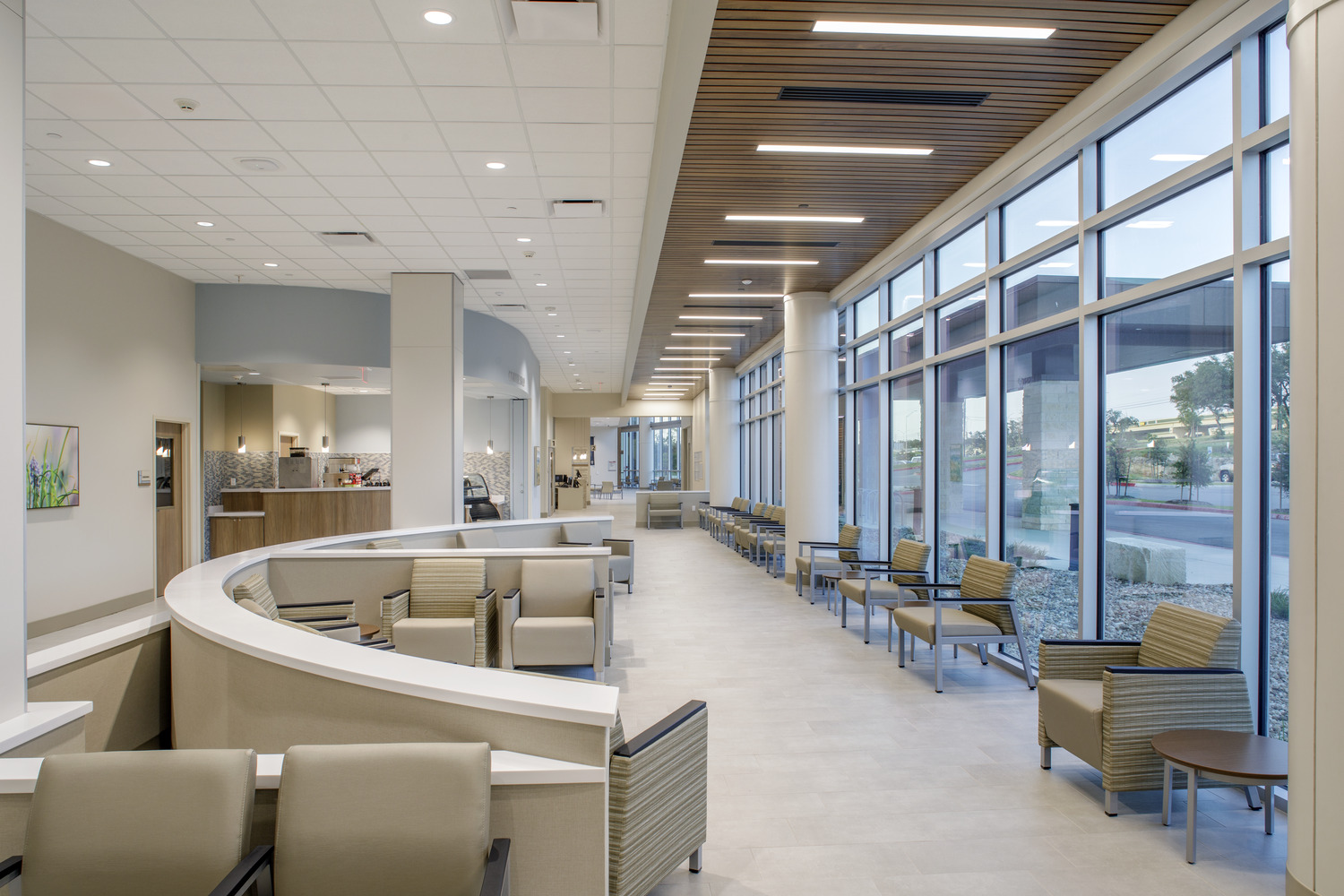 Image of a medical office building lobby