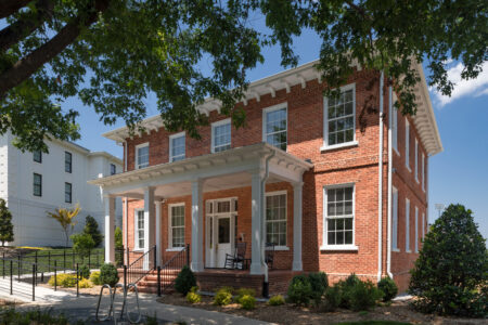 External Image of the Wofford College Wellness Center Renovation