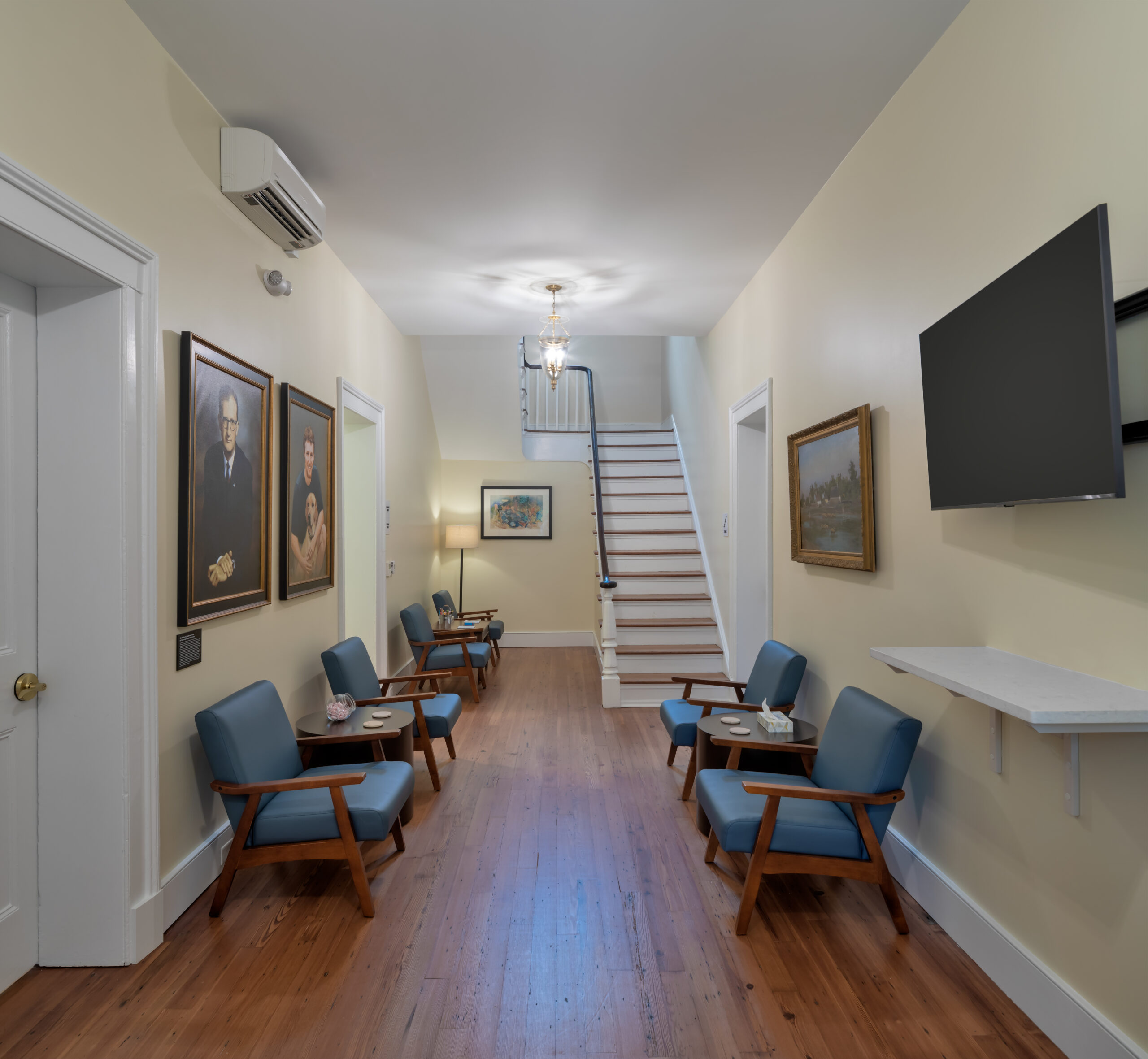 Image of waiting room within Wofford College Wellness Center Renovation