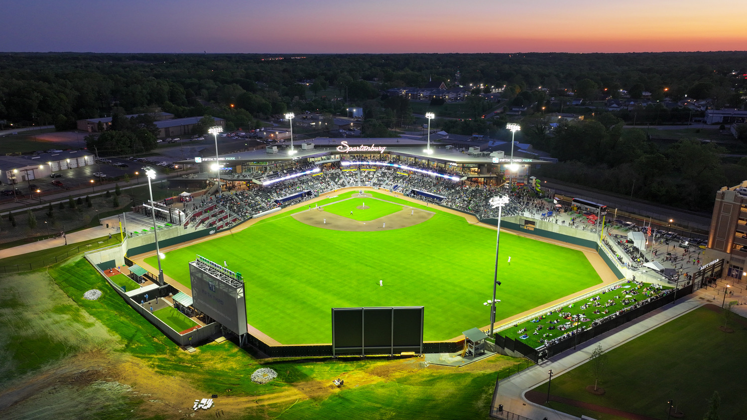 Image of a baseball stadium