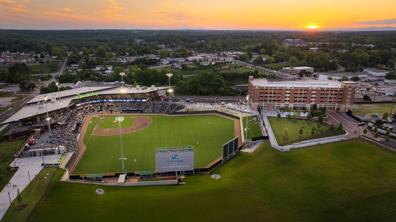 Image of a baseball stadium