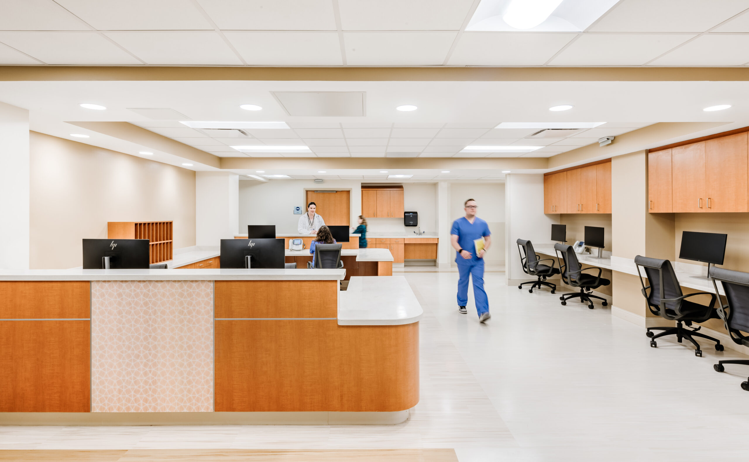 Photo of a nurses station