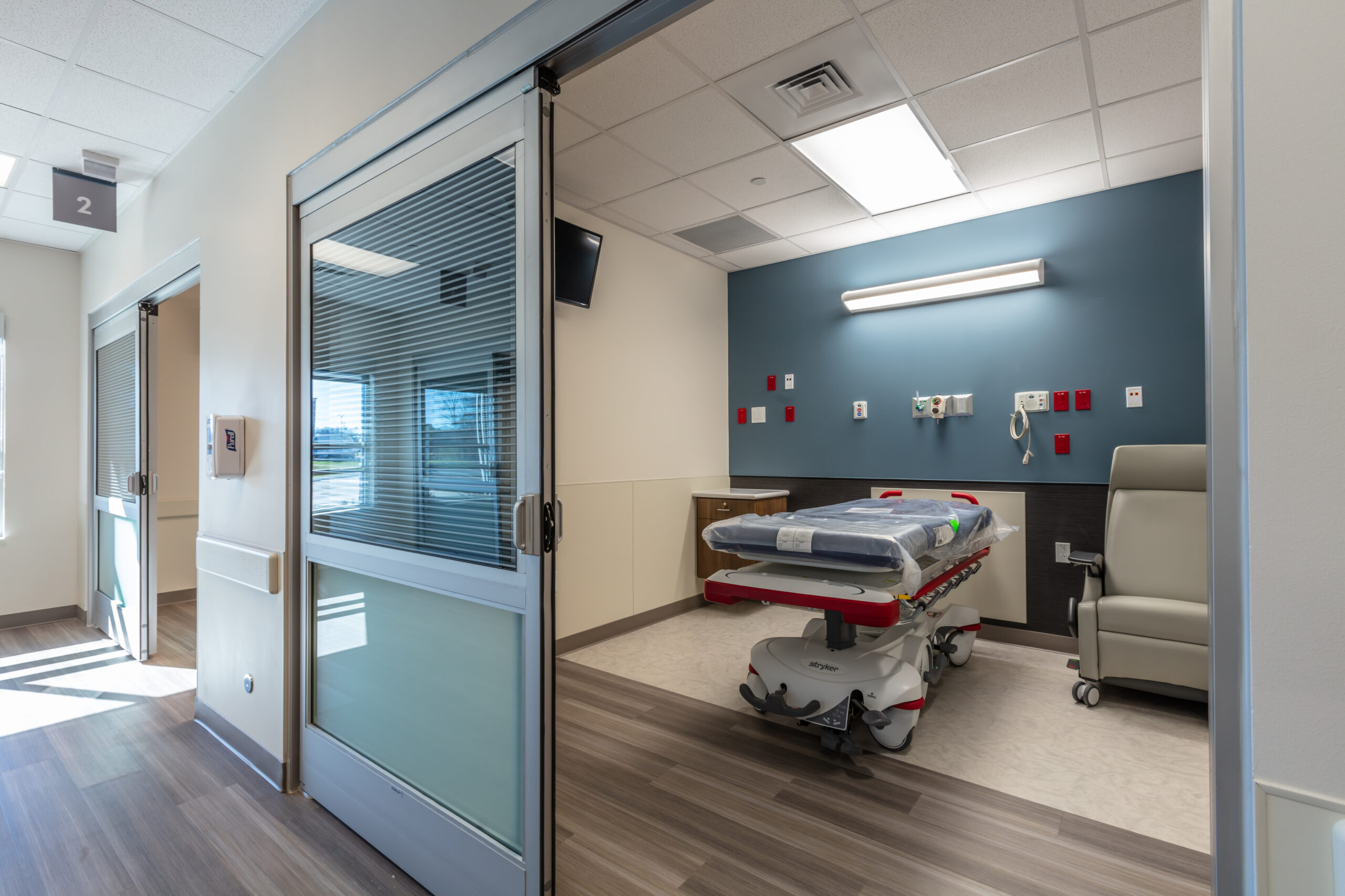Image of a patient room