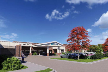 Rendering of behavioral hospital