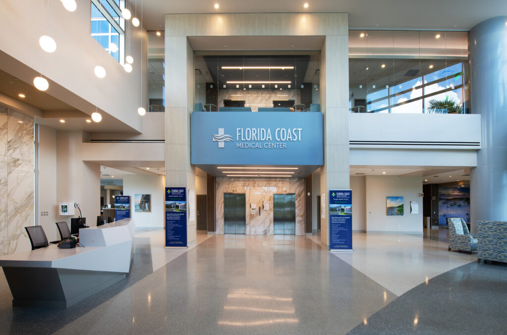 Florida Coast Medical Center lobby