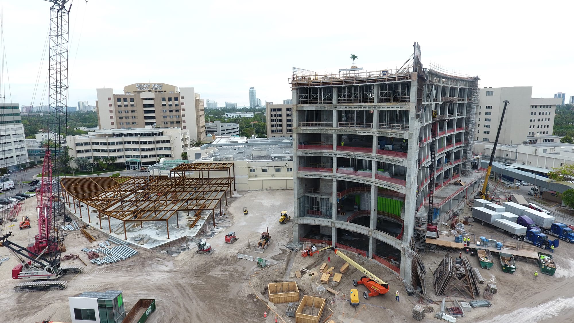 MOUNT SINAI MEDICAL CENTER Topping Out