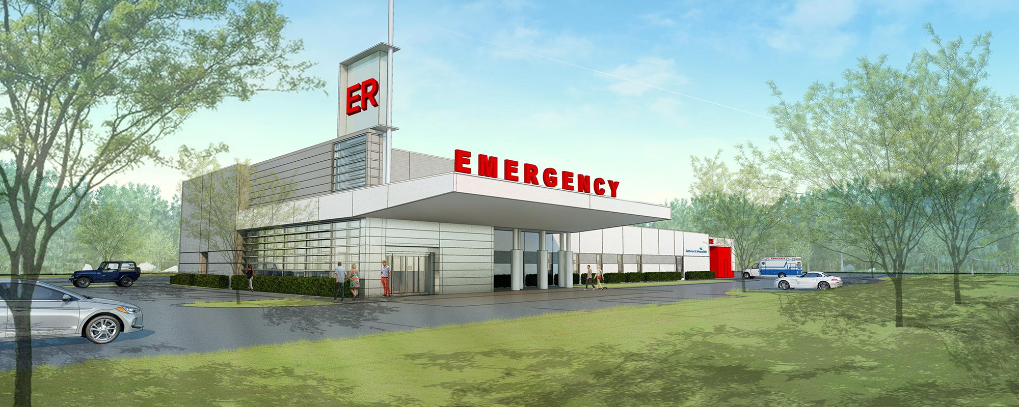 emergency department rendering