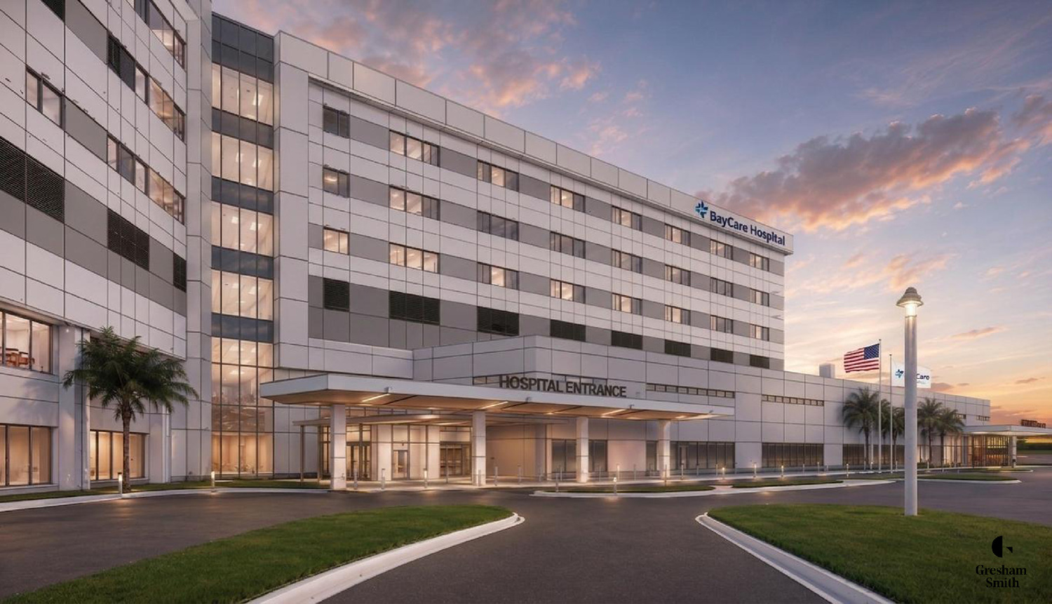 BayCare Hospital Manatee rendering