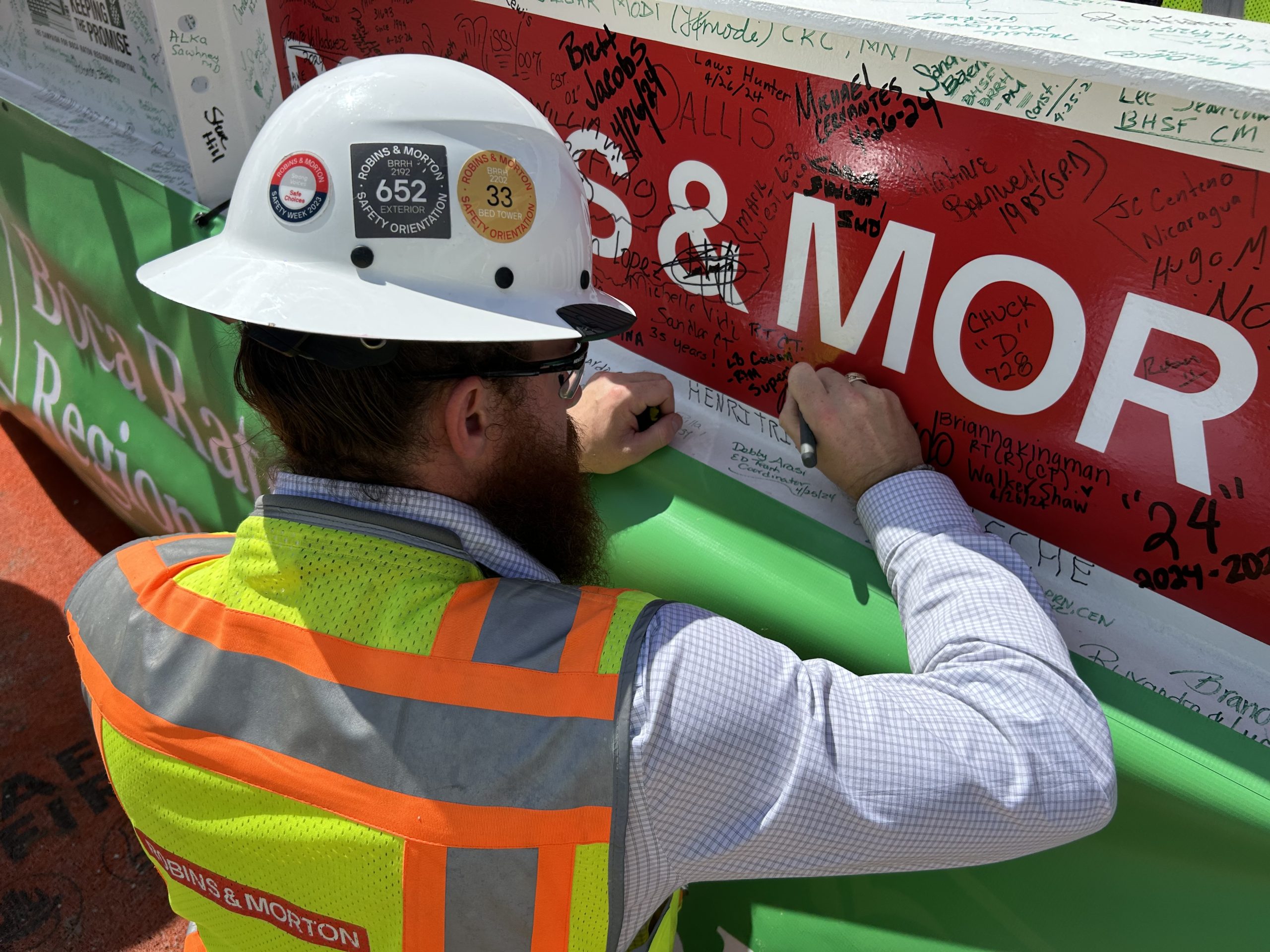 Boca Raton Regional Hospital Topping Out