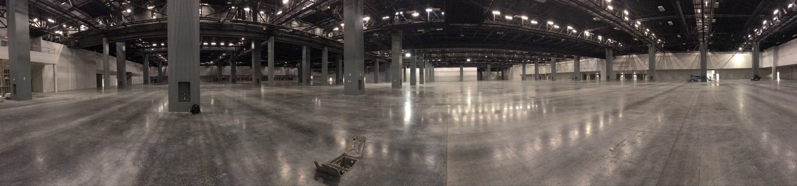 empty convention center