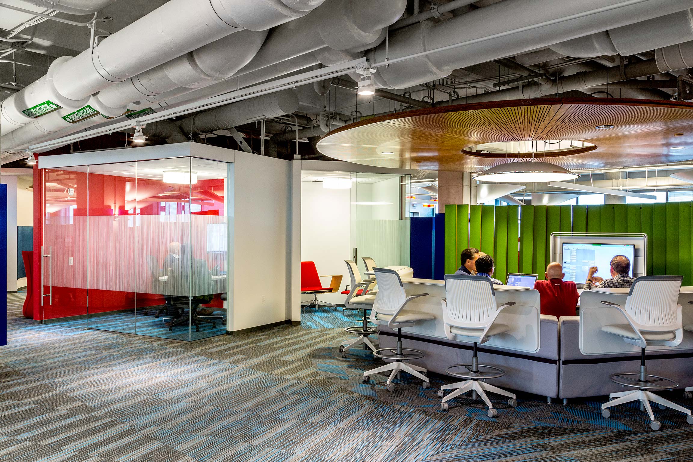 Interior view of Intergraph Headquarters