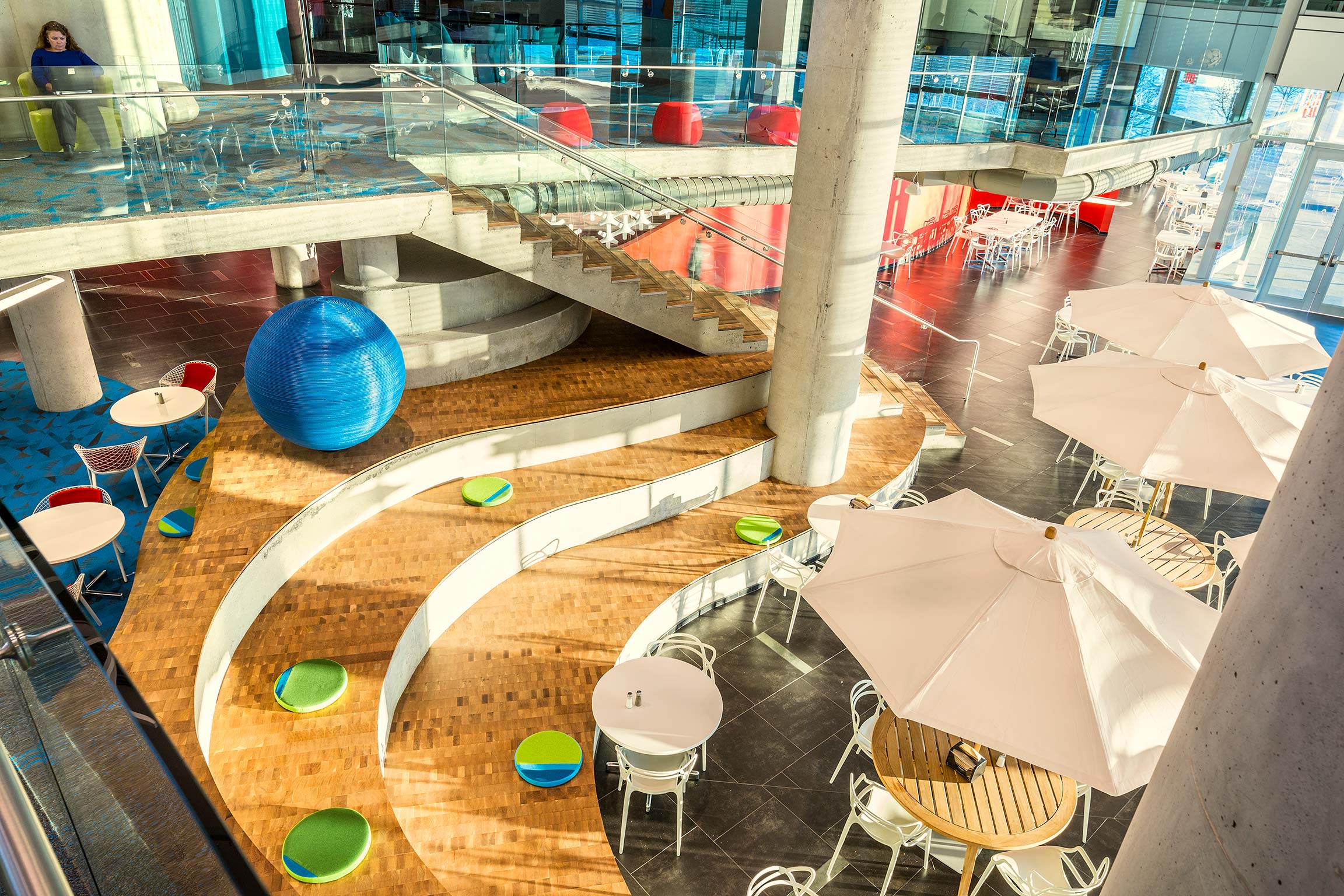 Interior of Intergraph Headquarters