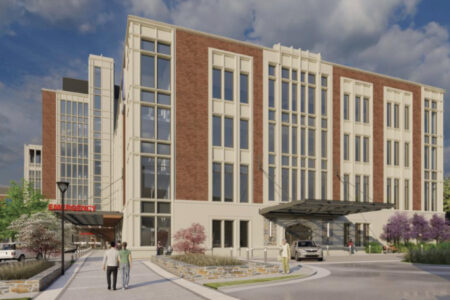 Duke Health Cary B200 rendering