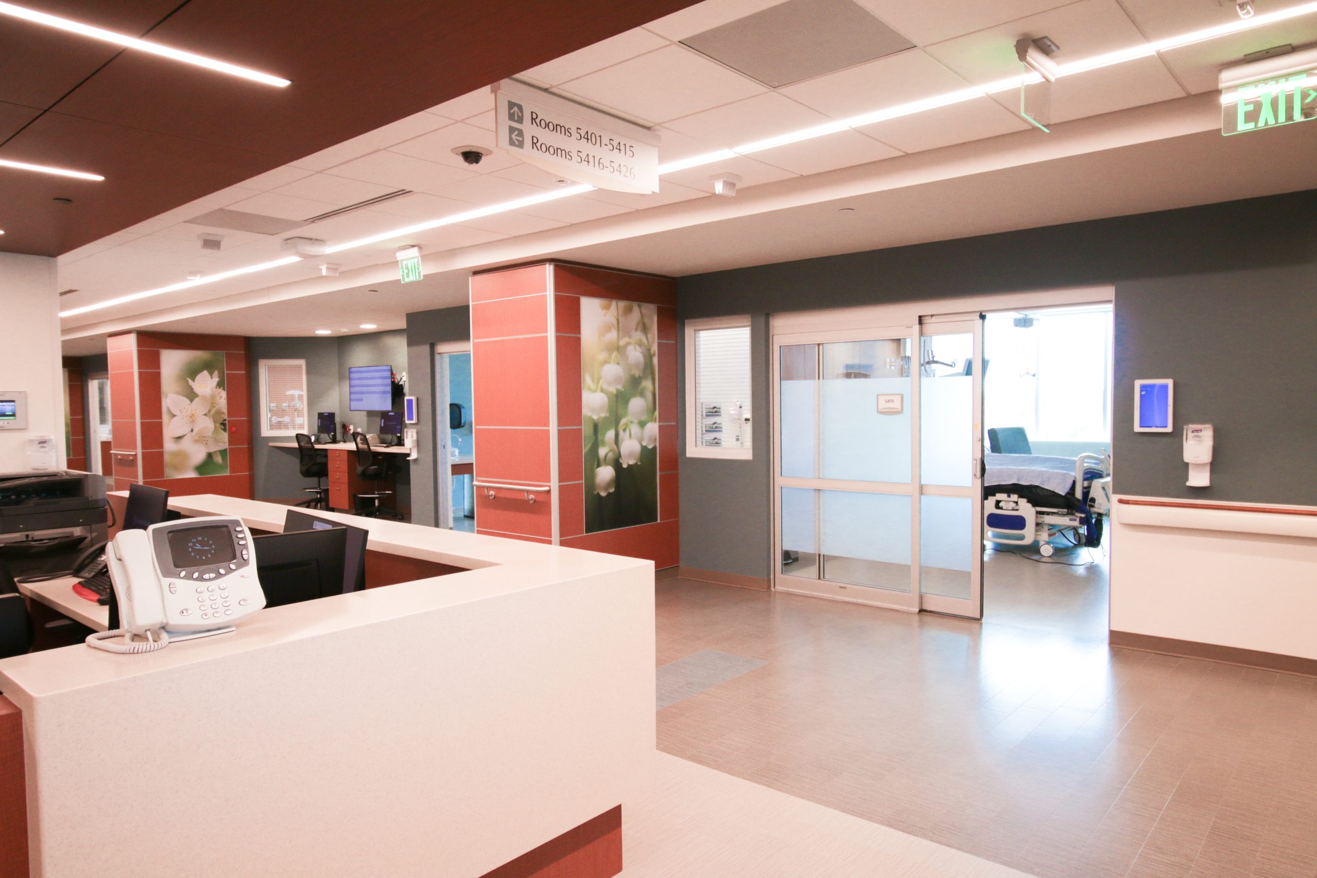 CaroMont Health Regional Medical Center Critical Care Tower Interior