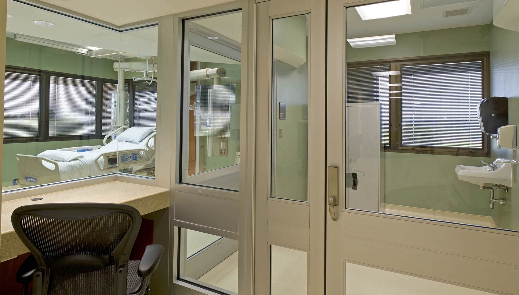 Fort Gordon Intensive Care Unit Isolation Room