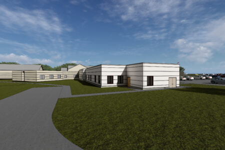 Glen Oaks Behavioral Health Hospital Expansion rendering