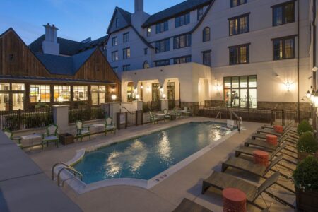 Grand Bohemian Hotel pool area