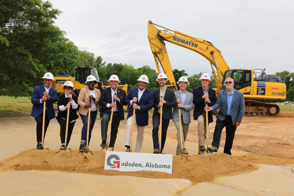 Gadsden Athletic Center groundbreaking