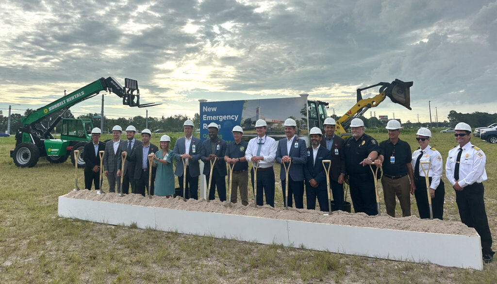 AdventHealth Meadow Pointe ER groundbreaking ceremony