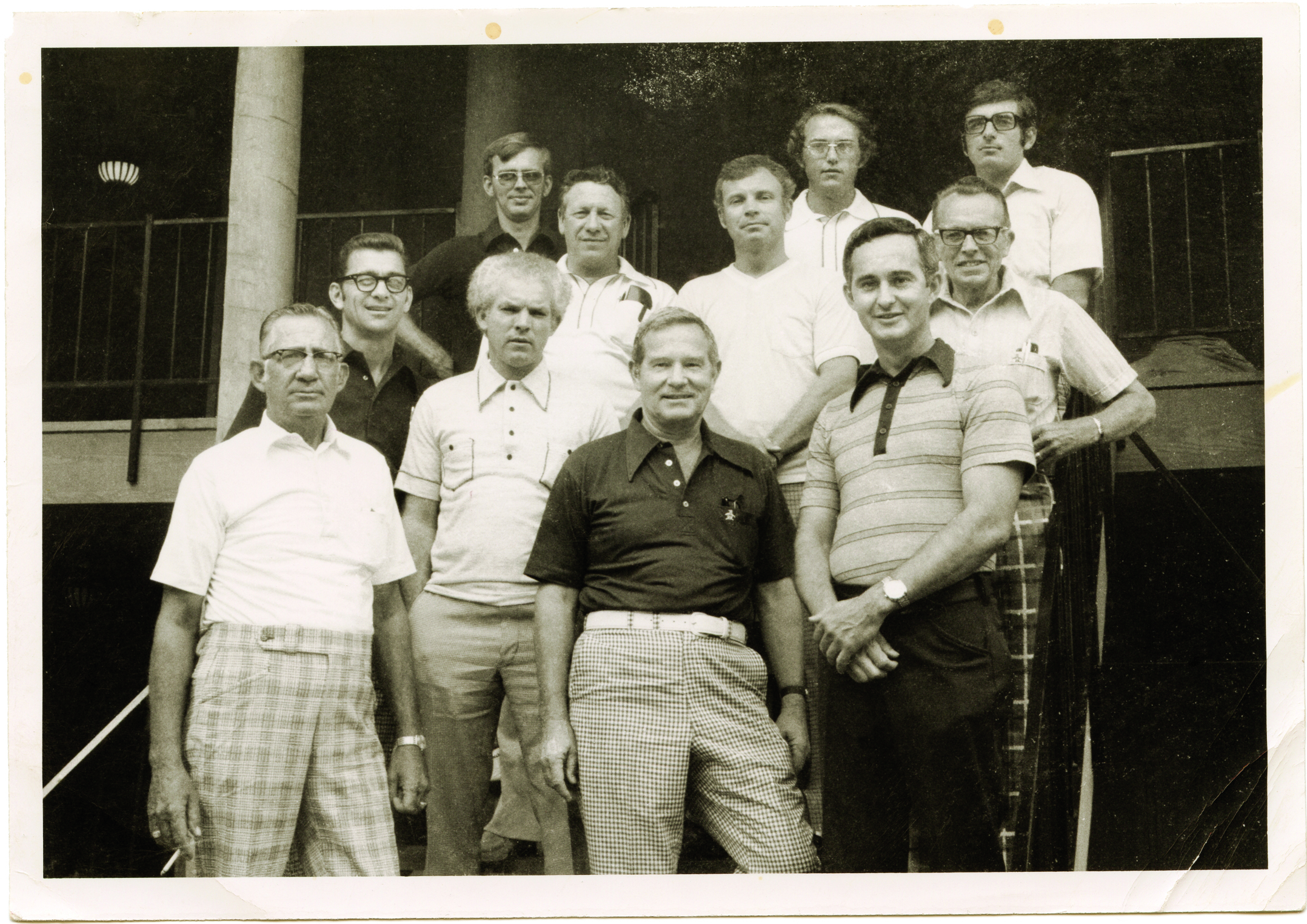 men posing for a photo