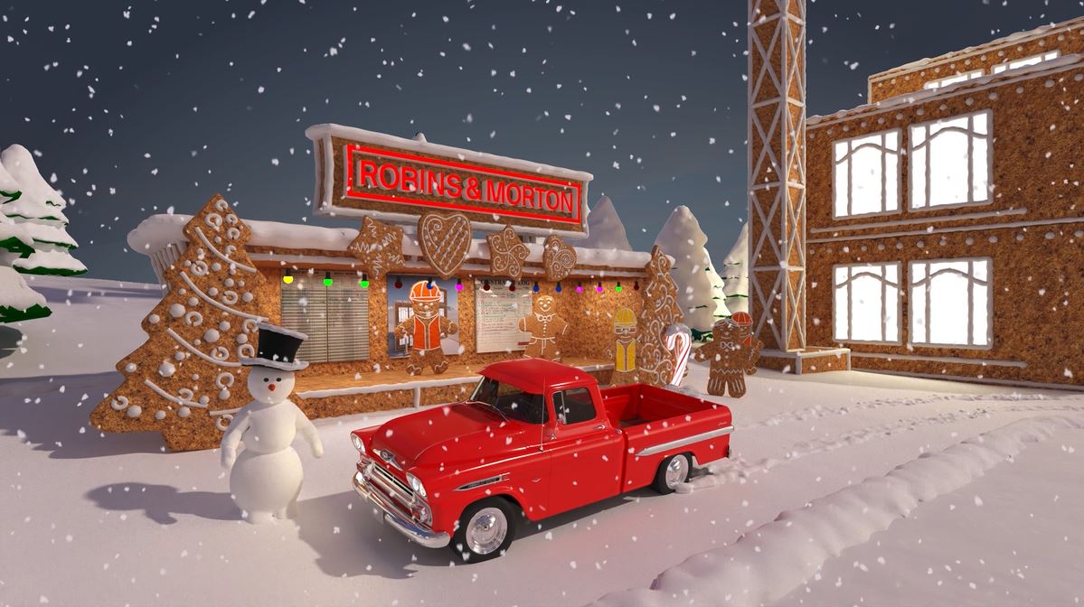 Kris Kringle Gingerbread Clinic for Elves graphic