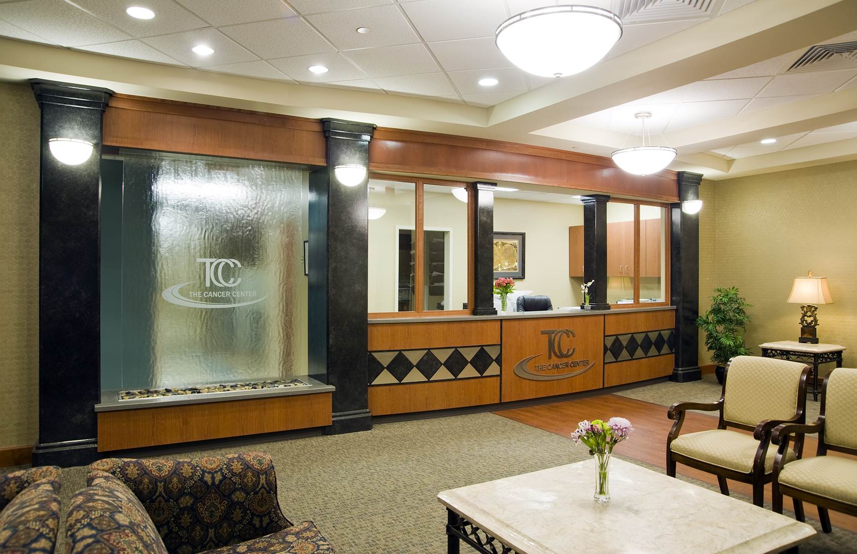 Huntsville Hospital cancer center lobby