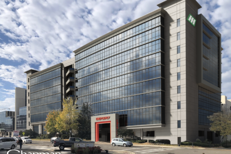 Huntsville Hospital Madison Street Tower Rendering - Courtesy of Chapman Sisson Architects