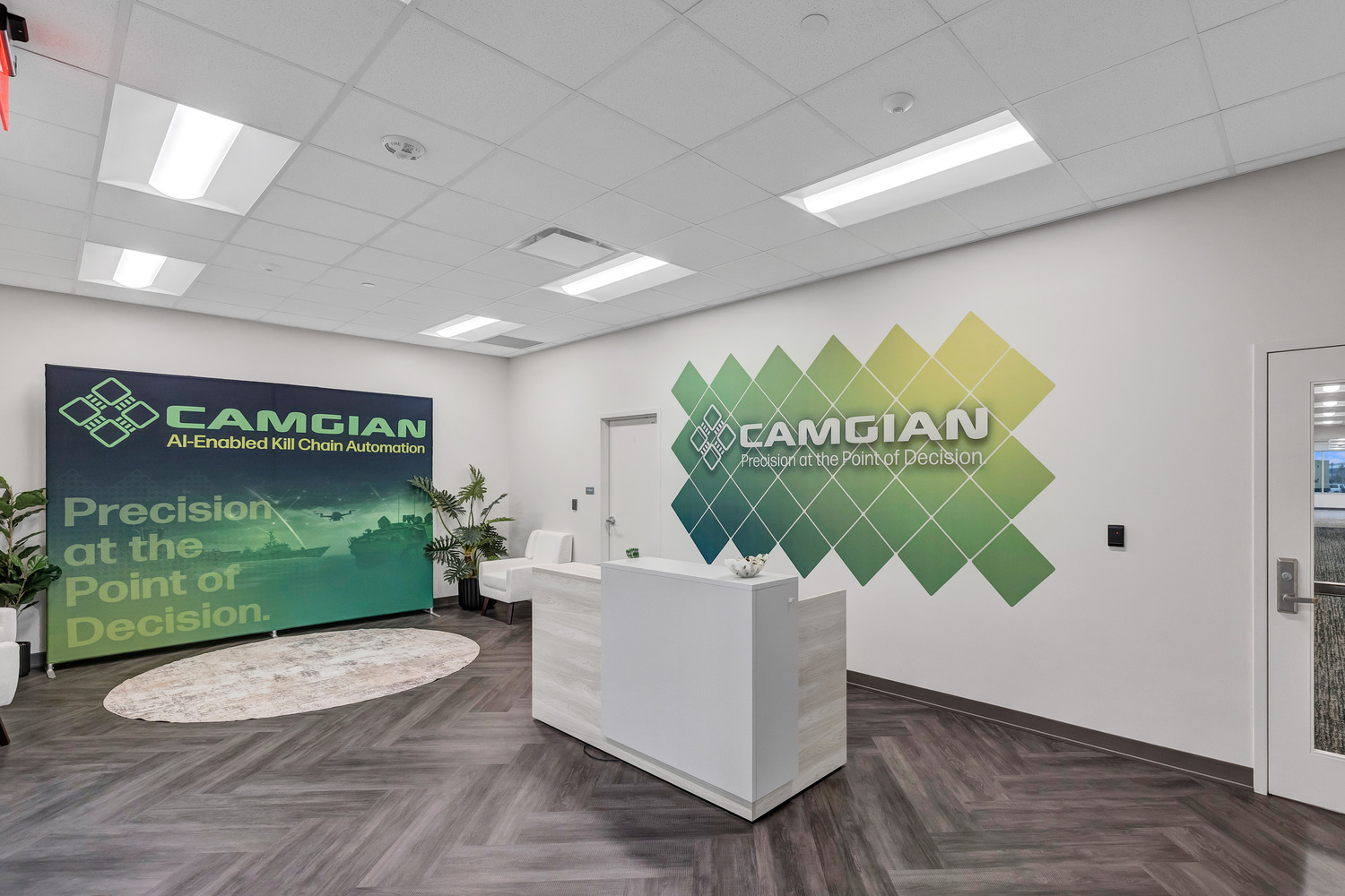 Camgian office at Redstone Gateway 8100
