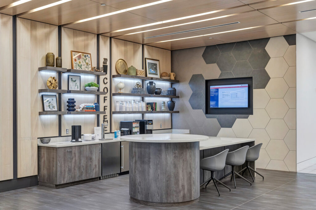 Camgian break room at Redstone Gateway 8100