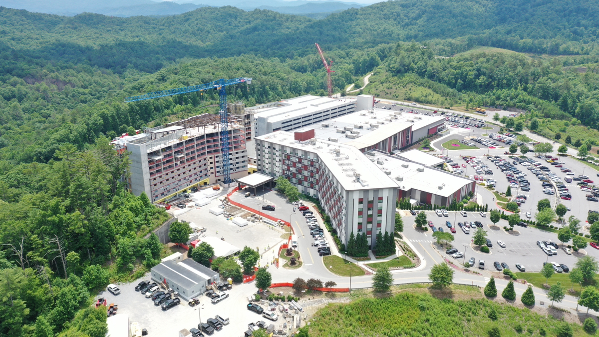 campus of a casino resort