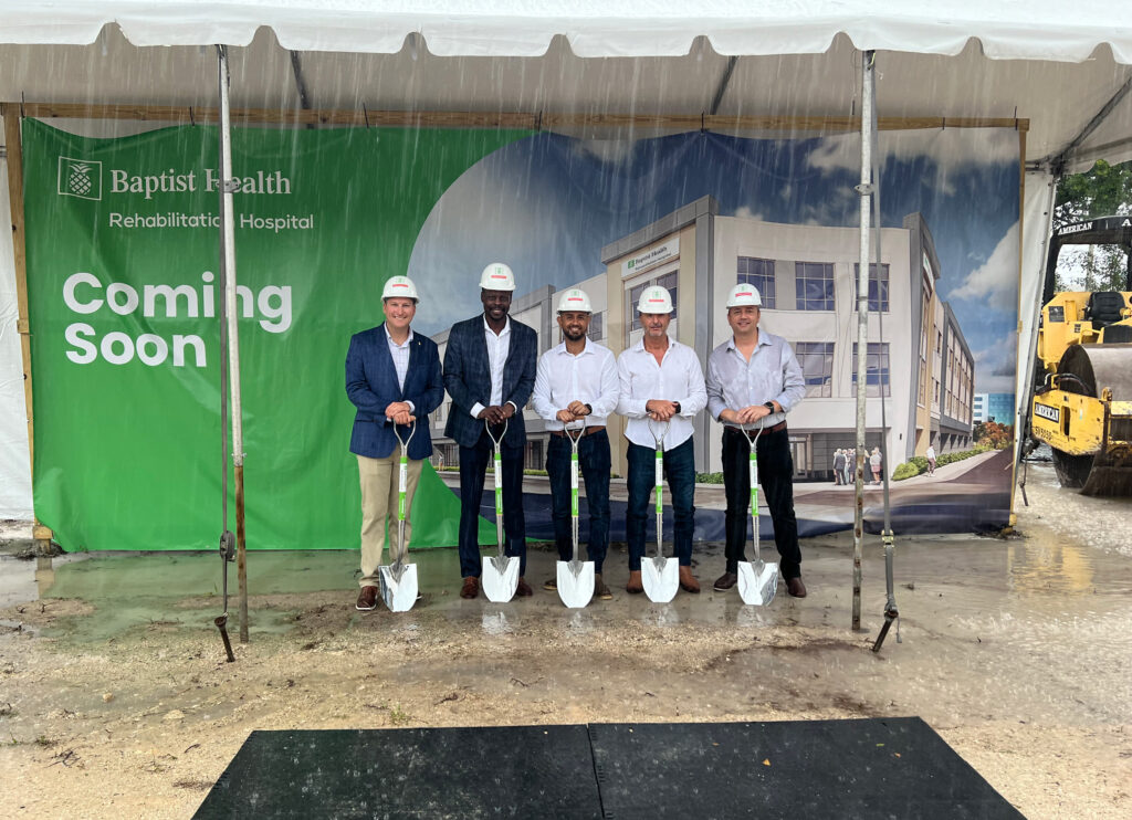 Baptist Health Rehabilitation Hospital groundbreaking