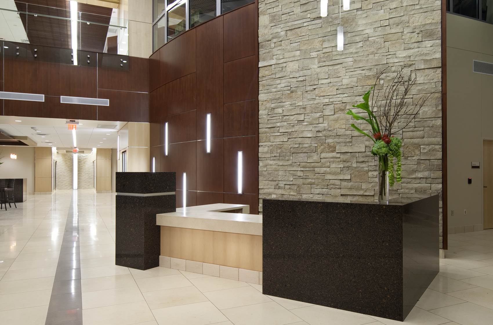 Integris Health Edmond first floor lobby