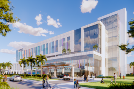 Johns Hopkins All Children's Hospital rendering