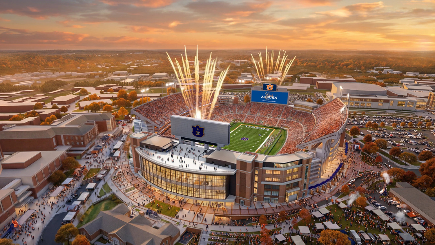 Jordan-Hare North Rendering