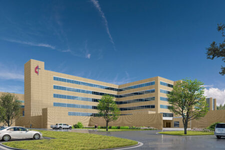 Methodist Hospital Stone Oak vertical expansion rendering