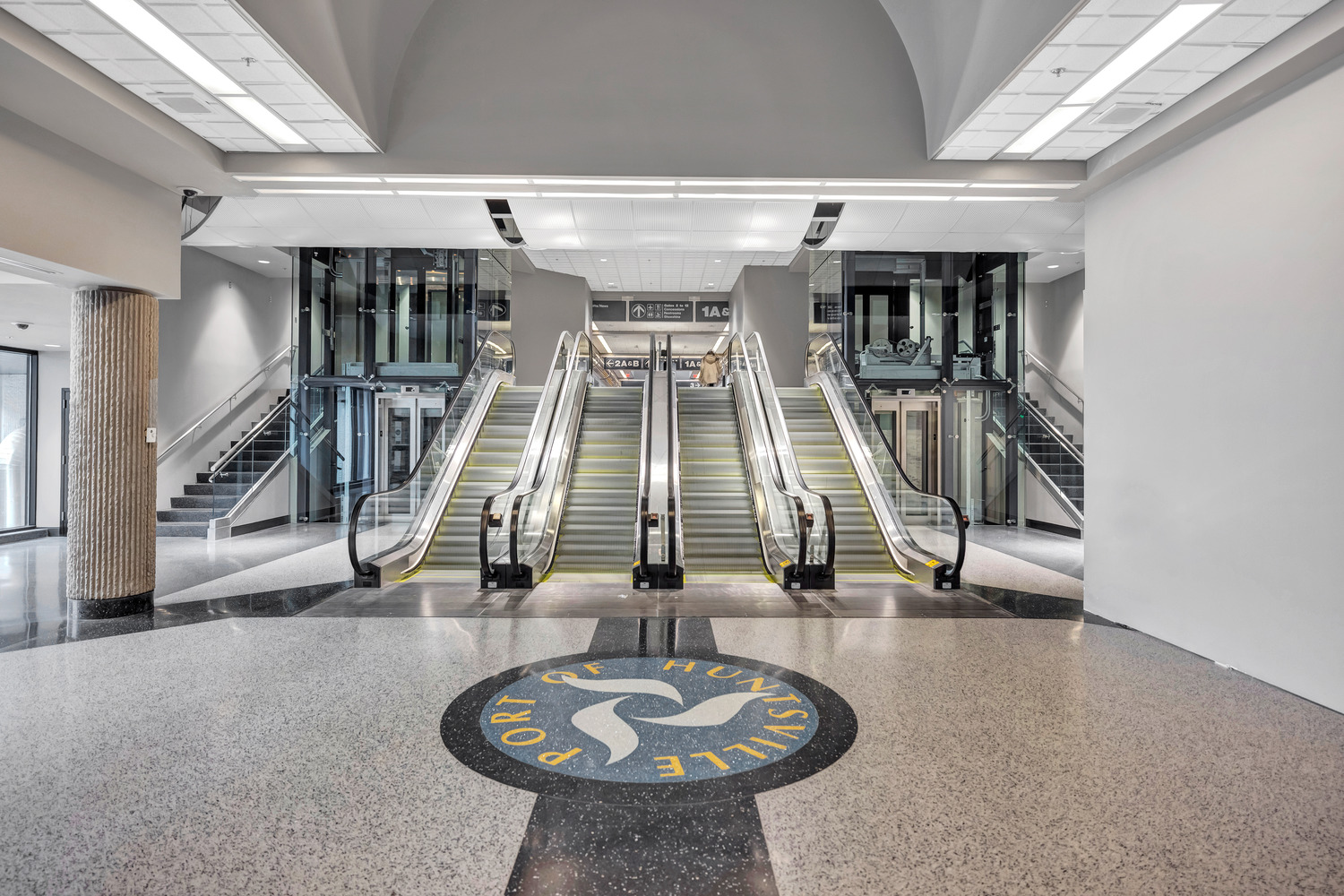 Huntsville International Airport main concourse renovation