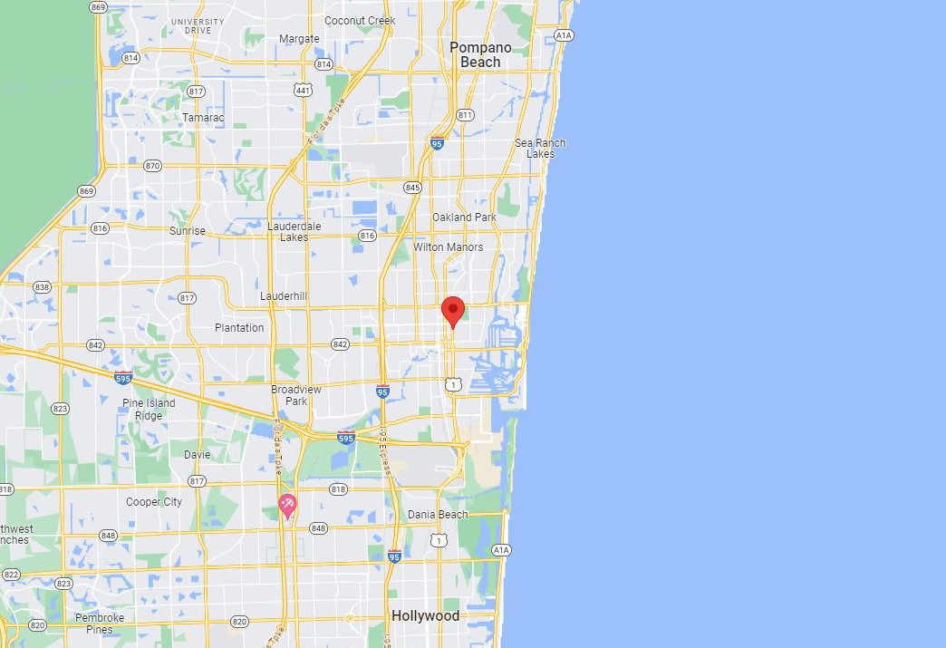 Miami Office Map
