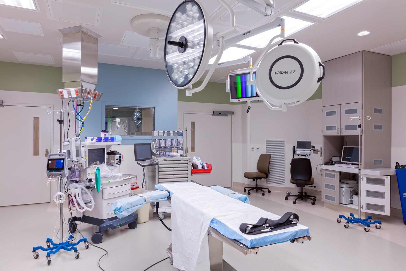 Operating room at North Central Baptist Orthopedic Hospital