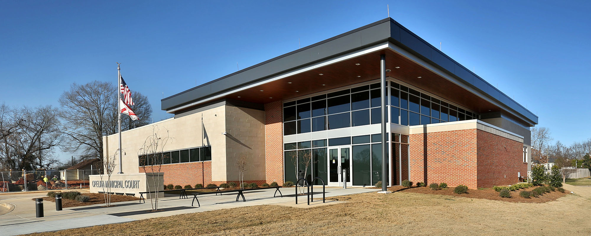 Police department and courthouse