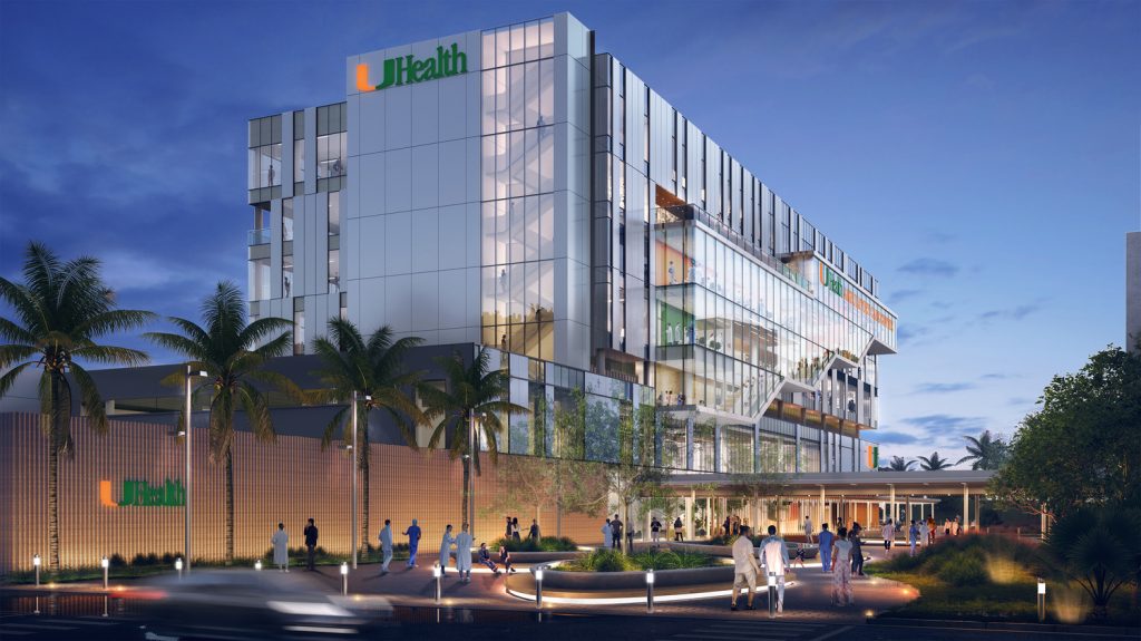 UHealth at SoLé Mia rendering