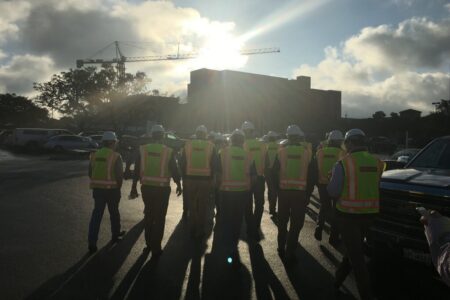 team jobsite tour