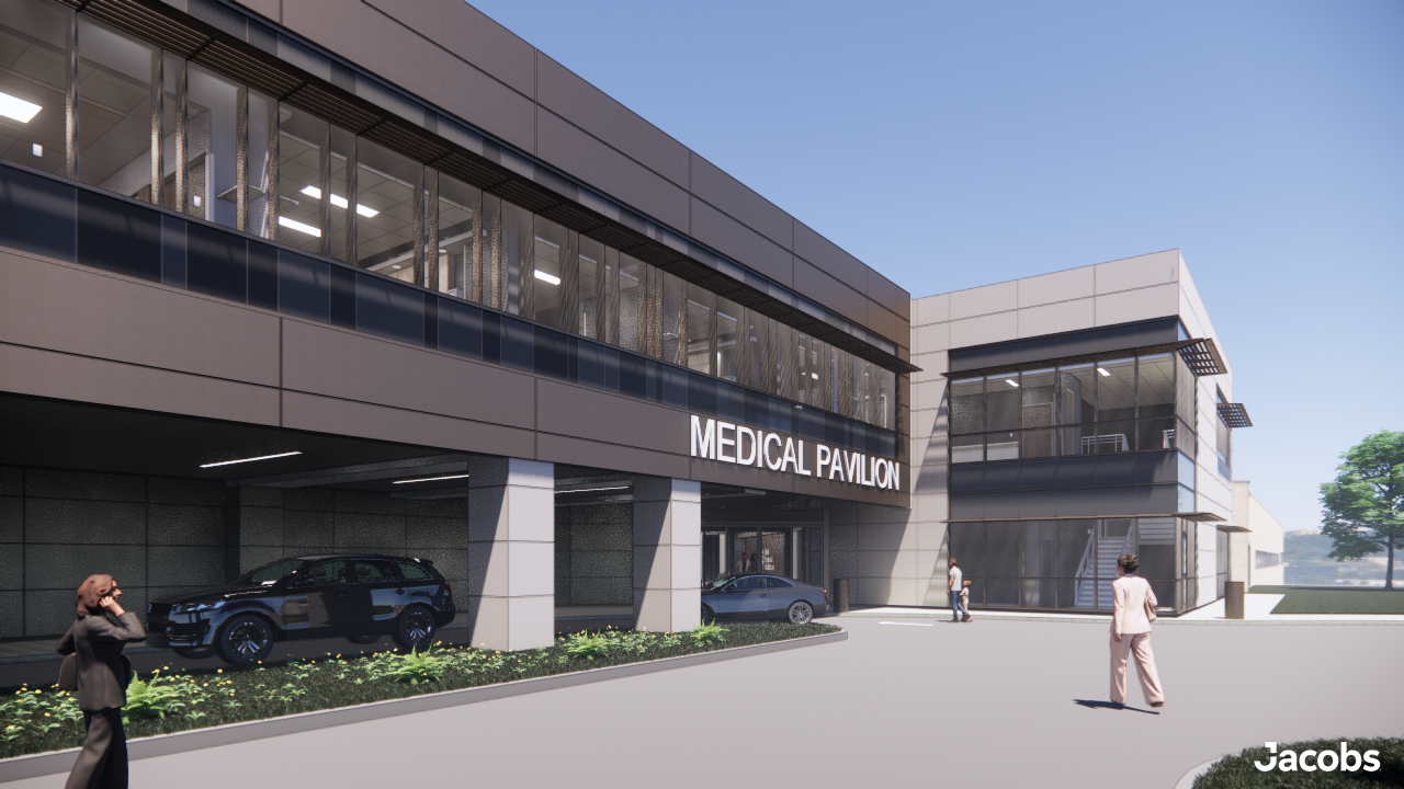 hospital rendering