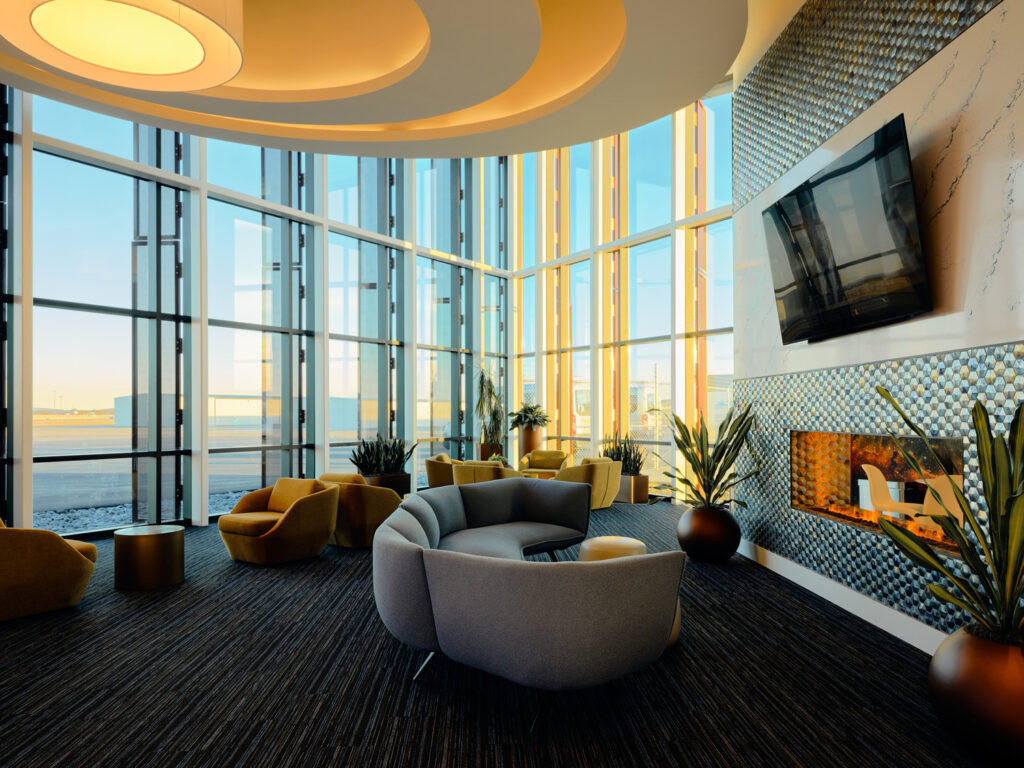Signature Aviation terminal interior