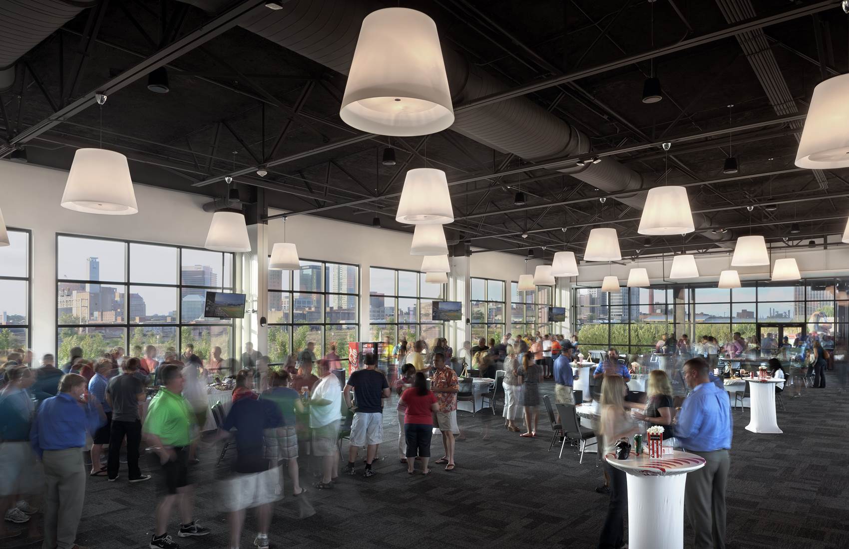 Banquet room at Regions Field