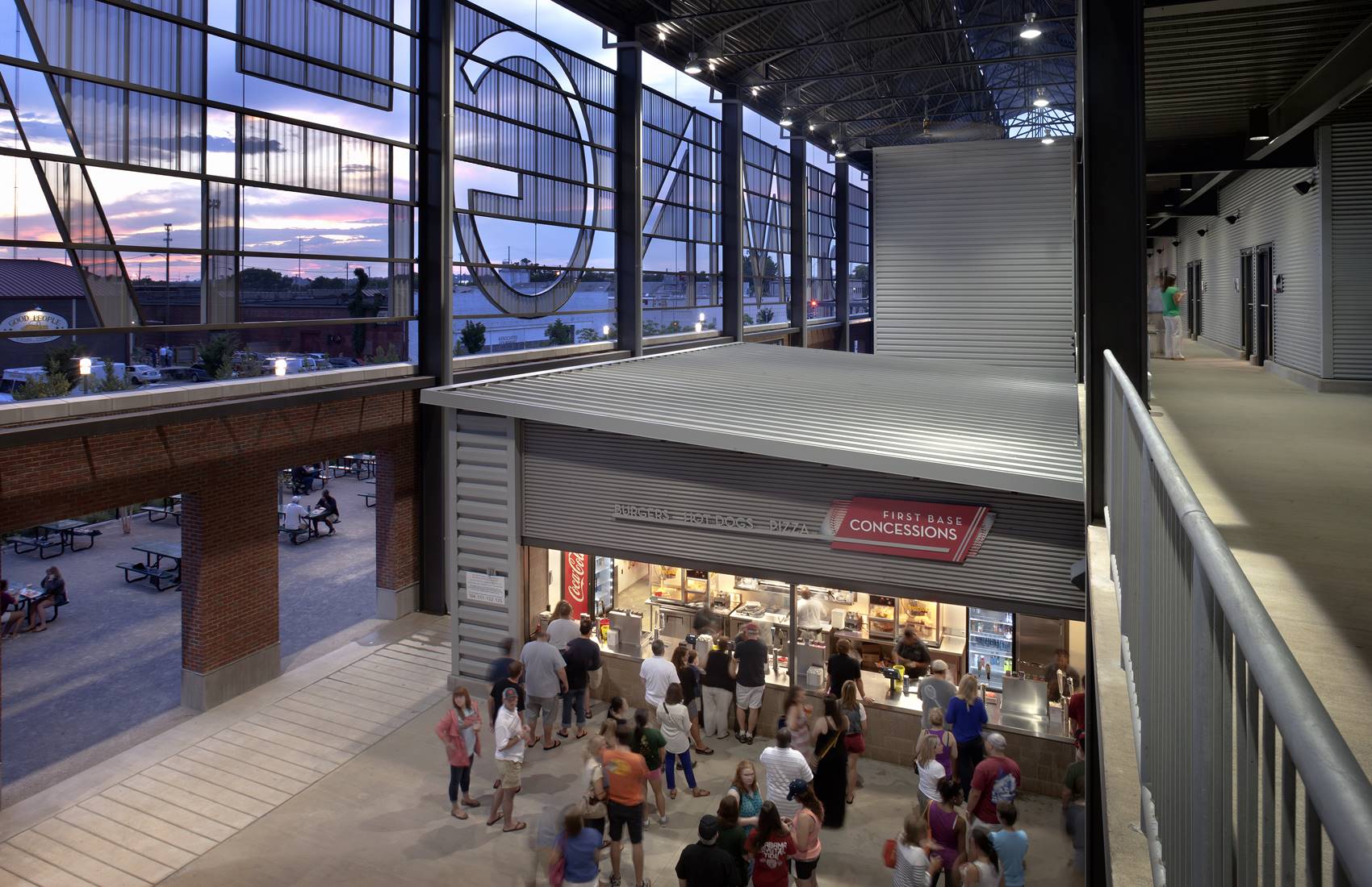 Concessions at Regions Field