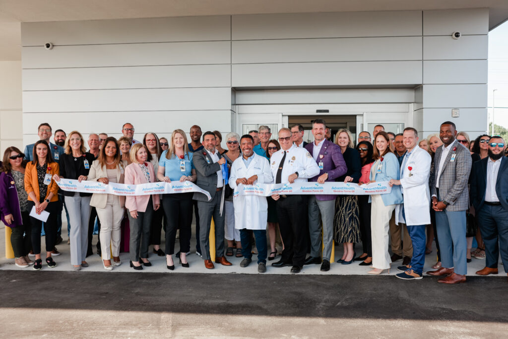 AdventHealth Meadow Pointe ER ribbon cutting